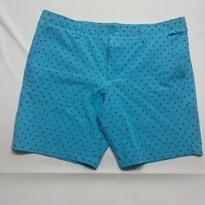 Under Armour Golf Shorts Mens Size 40 Blue Floral‎ Print Polyester Stretch